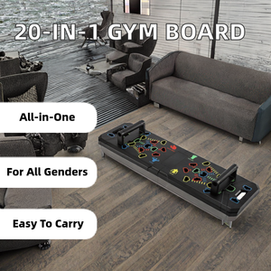 Equipo de Gimnasio Portátil Más Vendido, Tabla de Ejercicios Multifuncional Plegable en T, Ajustable 20 en 1, para Flexiones y Abdominales - Product Image 3