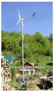เครื่องกำเนิดไฟฟ้าพลังงานลมออลอินวัน 48V 2KW 1KW MPPT CE รุ่นยอดนิยมในแอฟริกาใต้และยูเครน เครื่องกำเนิดไฟฟ้าพลังงานลม 24V 1KW ได้รับการรับรองมาตรฐาน CE AR2.8-1KW - Product Image 5