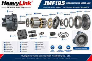 Motor Hidráulico de Giro JMF195, Repuesto para Excavadora DX300-7, OEM 401-00230 401-00457B, Maquinaria de Orugas - Product Image 2