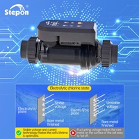 Chlorinateur au sel pour piscine certifié ETL/CE/FC/RoHS, plaque en titane ABS, autonettoyant, contrôlé par application WiFi, capacité personnalisable