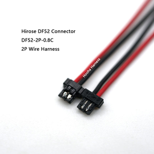 定制组装服务 Hirose DF52 0.8mm 间距 PBT 绝缘镀锡铜导线 UL1571 用于电子线束 - Product Image 2