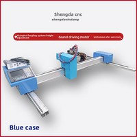 Machine de découpe CNC Dragon Gate légère et compacte, portable, de bureau, à double alimentation plasma et flamme, pour découpe de profilés carrés et diamants, avec nesting automatique