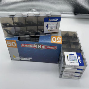 Plaquette en carbure de tungstène VCMT 221-SM IC908 Iscar, plaquettes de tournage CNC, revêtement OEM PCD/PCBN/CBN/CVD, super dure - Product Image 4