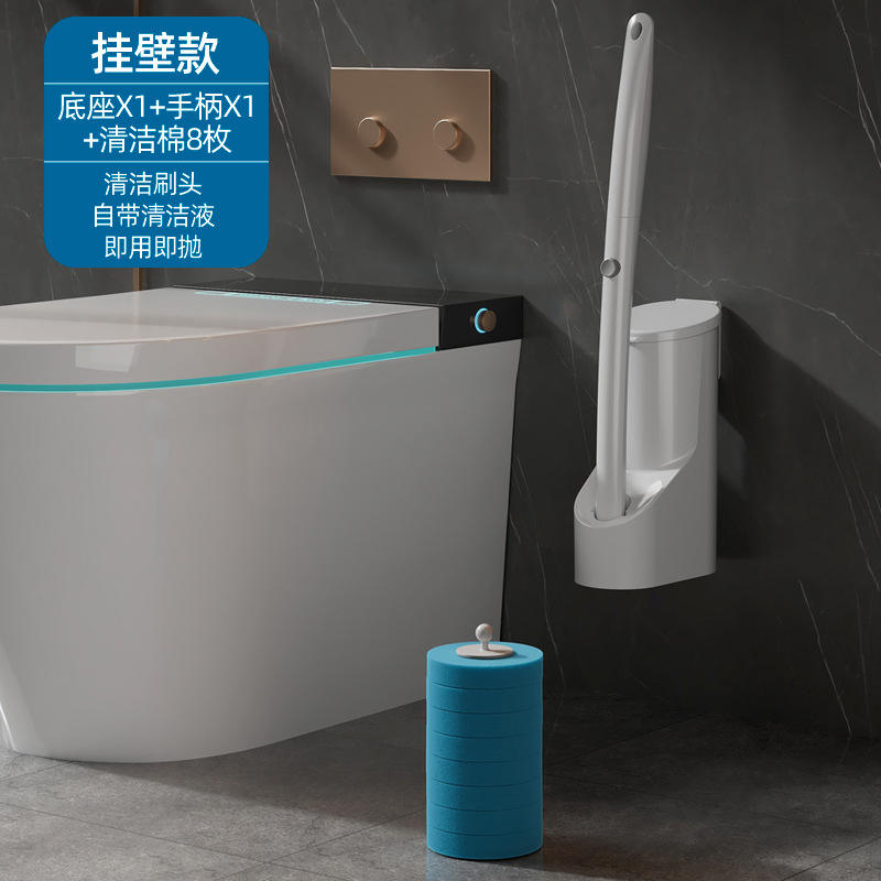 แปรงขัดห้องน้ำพร้อมหัวแปรง 8 หัว