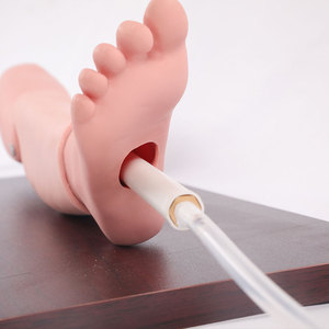 หุ่นจำลองทางการแพทย์ PVC ขนาดเท่าคนจริง ทนทาน สำหรับฝึกทักษะทางคลินิก การเจาะไขกระดูกและการเจาะเลือด DARHMMY - Product Image 4