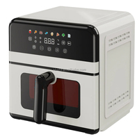 Friteuses à air chaud électriques intelligentes Aifa 4L 6L 8L Series avec écran tactile, sans huile, saines, avec couvercle en acier inoxydable