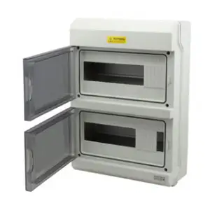 Manufacture 380*381*110mm 32 way New Type Plastic Enclosure Electrical Waterproof IP67 Distribution Panel Box