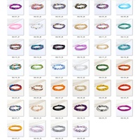 Vente en gros 100 couleurs corde extensible perle de graine chaîne de corps perles de taille africaine Boho élastique Ghana perles de ventre chaîne de taille