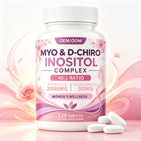 Comprimés de Myo-D-Chiro-Inositol pour la Fertilité et le Bien-être Hormonal 40:1 – Soutien Hormonal, Complément Alimentaire OEM/ODM à Marque Privée, Usage Quotidien
