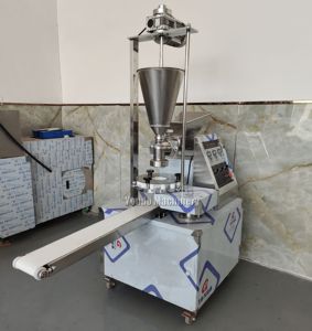 Máy làm bánh bao hình tròn thương mại, máy làm bánh bao nhỏ, máy làm bánh bao hấp nhân thịt với bộ phận lõi động cơ - Product Image 2