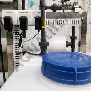 Depuratore d'acqua salmastra 2 m3ph macchina industriale per la purificazione dell'acqua ro attrezzatura per la purificazione dell'acqua del pozzo