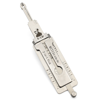 Outil de crochetage automobile Lishi 2-en-1 MIT11 MIT11R pour cylindre de serrure de voiture, kit d'ouverture professionnel pour serrurier
