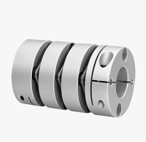 TIANNIU GLJ ชุดข้อต่อเพลาเหล็กแบบแข็งอเนกประสงค์ ไดอะแฟรมคู่ แบบขันสกรู ใหม่ - Product Image 2