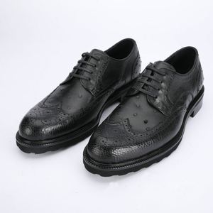 Zapatos Extra Grandes para Hombre, Zapatos de Boda de Alta Calidad con Punta Cuadrada, Impermeables, con Aumento de Altura, Construcción Duradera - Product Image 5