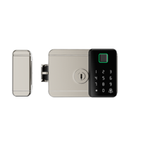 Cerradura Inteligente para Puerta con Huella Digital OL02 Tuya Wifi, Método de Desbloqueo Múltiple, Cerradura Electrónica con Teclado para Casa, Apartamento, Oficina