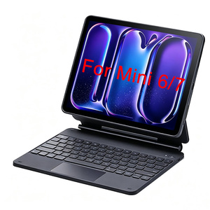 Magic <b>Keyboard</b> for iPad Mini 7 6 8.3" Bluetooth Wireless <b>Keyboard</b> Case <b>with</b> Trackpad Power Dashboard RGB Backlit Slim Folio - Product Image 1