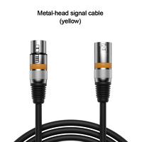 Câble DMX XLR 3 broches mâle-femelle direct usine pour éclairage de scène, système audio professionnel et équipement DJ
