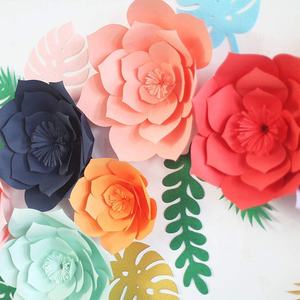 Nicro matrimonio all'ingrosso a buon mercato sfondo <span class=keywords><strong>artificiale</strong></span> decorazione fai da te <span class=keywords><strong>tessuto</strong></span> fatto a mano grande grande gigante carta da parati fiore articolo per feste - Product Image 4