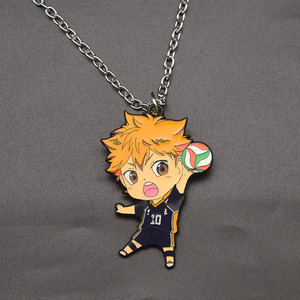 Nuevo Diseño de Alta Calidad, Llavero Metálico de <span class=keywords><strong>Haikyuu</strong></span> Shoyo Hinata para Decoración de Mochilas - Product Image 5