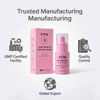 Sérum capillaire personnalisé au peptide liposomique PDRN, soin doux nourrissant pour le cuir chevelu, biotine, certifié GMPC, pour salon, OEM, marque privée, USA
