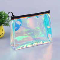 Sacs d'emballage personnalisés biodégradables en PVC transparent avec fermeture éclair, mini-sacs refermables