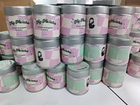 Poudre de Matcha Bleue Biologique Personnalisée aux Fleurs de Papillon 50g/Boîte