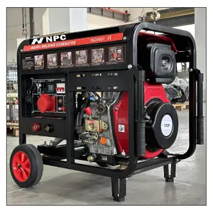 Npc Diesel Lasgenerator 200a 250a Thuisgebruik Zware Ac Dc Lasmachine Lasgenerator Diesel Te Koop