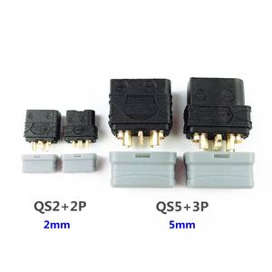 Connettore Antiscintilla QS2 all'ingrosso per fabbriche, Spina a Corrente Elevata 15A con 2 Pin di <span class=keywords><strong>Segnale</strong></span> e 4 Pin di Rilevamento per Pacchi Batteria al Litio di Modelli RC UAV - Product Image 4