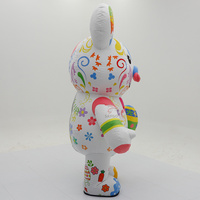 Costumes gonflables géants de 2,2 m en forme de lapin et d'ours de dessin animé pour événements et publicité – En promotion