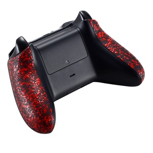 Coque de protection latérale texturée personnalisée pour manette Xbox One X/S - Remplacement du boîtier de poignée rouge - Product Image 6
