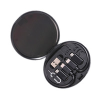 Adaptateur de câble de chargement 60W personnalisé, boîte de rangement, organisateur de câble de données multifonction pour imprimante, kit de voyage pour ordinateur