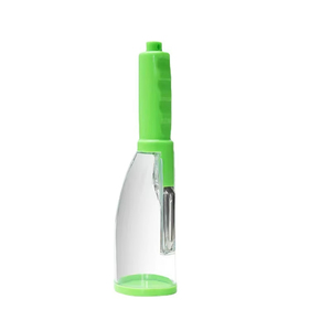 Wholesale <b>Fruit</b> & <b>Vegetable</b> Peeler with Storage Container Stainless Steel Blade Anti-splash Design Safe Kitchen <b>Tool</b> - Product Image 5