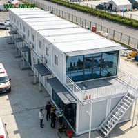 Maison Modulaire Préfabriquée de Haute Qualité de 20 pieds, Conteneur de Stockage, Maison Préfabriquée, Conteneurs Pliables, Dortoir Temporaire pour Travailleurs