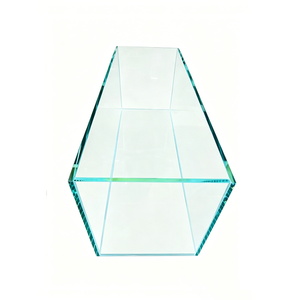 Acuario de Vidrio Ultra Transparente Personalizado - Pecera Pequeña para Peces Dorados con Vidrio Súper Blanco de Bajo Contenido de Hierro - Product Image 1