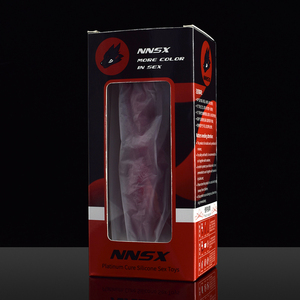 FAAK <span class=keywords><strong>2022</strong></span> Nouveau Dildo en Forme de Nœud de Chien Rouge Jouets Sexuels Anaux Vaginaux en Silicone Pénis Artificiel pour Débutants - Product Image 6