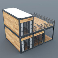 Maison en conteneur en Chine maison en conteneur de 20 pieds maison en conteneur modulaire avec couleur personnalisée
