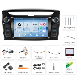 Radio <span class=keywords><strong>de</strong></span> Auto Podofo <span class=keywords><strong>Android</strong></span> 2DIN <span class=keywords><strong>de</strong></span> 7'' 4+64G con CarPlay/<span class=keywords><strong>Android</strong></span> Auto Inalámbrico <span class=keywords><strong>para</strong></span> Lancia Ypsilon 2012-2020, GPS, Bluetooth, WiFi, OEM - Product Image 6