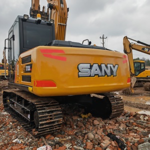 Excavatrice sur chenilles SANY SY135C Pro Jaune, équipement de construction hydraulique - Product Image 3