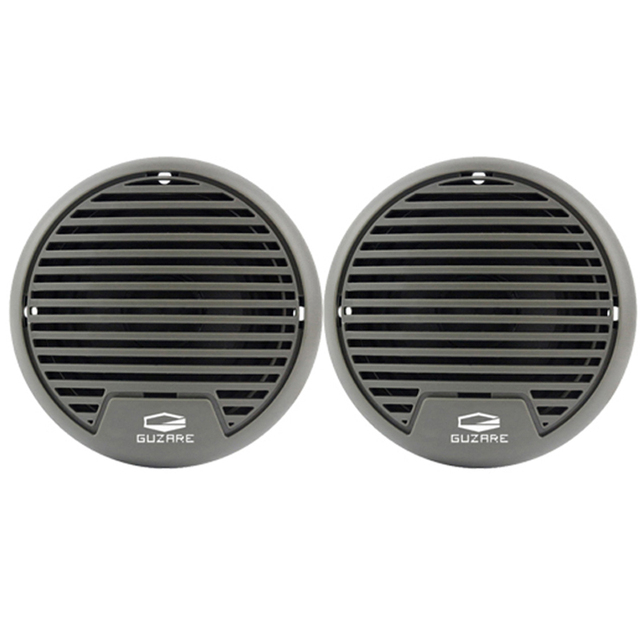 Guzare Marine Waterproof Marine Radio Speakers Audio Stereo Speakers for Boat Motorcycle Car MP3 Player Antenna
