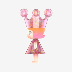 Popmart MEGA Royal <span class=keywords><strong>MOLLY</strong></span> 400% Mika Ninagawa ของเล่นโมเดลสีชมพูขนาด38ซม. ทำจากพีวีซีขนาดใหญ่ของตกแต่งบ้านสภาพใหม่ - Product Image 3