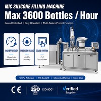 Machine automatique de remplissage et de bouchage de cartouches de mastic silicone pour adhésif PU et mastic MS