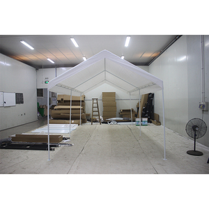 Abri portable robuste de 3x6 pieds pour l'extérieur, avec fermeture éclair enroulable, pour le rangement des vélos, des motos et des voitures. - Product Image 2