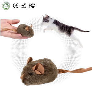 CE ha certificato il nuovo Design peluche da corsa giocattoli per gatti con Design del <span class=keywords><strong>Mouse</strong></span> giocattoli automatici per gatti cigolante giocattolo per gatti per grossisti rivenditori - Product Image 1
