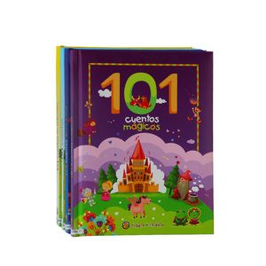 Tùy chỉnh đầy đủ màu sắc năm phút câu chuyện Kho Bạc cuốn Sách bìa cứng câu chuyện câu chuyện ngụ ngôn cho trẻ em - Product Image 6