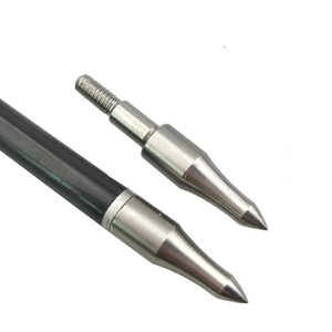 Stainless Steel Arrowheads 6.2mm Universal Threaded Target Heads For Shooting Accessories - Product Image 2