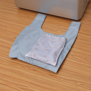 High quality light blue storage bag nylon fine mesh laundry bag for delicate clothes
