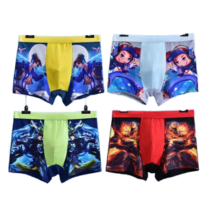 Película Juego <span class=keywords><strong>de</strong></span> dibujos animados Personaje Ropa interior transpirable Calzoncillos Youth Soft Boy Boxer - Product Image 4