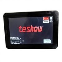 Contrôleur de rampe de chauffe programmable en plastique Teshow MF70HYC-A008 OEM ODM avec HMI pour four haute température, programmation IP43, RS485, 0.1°C