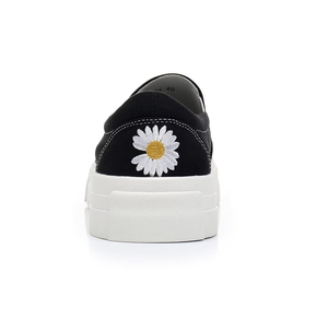 Zapatillas Deportivas de Lona Blancas y Negras Estilo Slip-On OEM para <span class=keywords><strong>Hombre</strong></span> y Mujer - Product Image 3