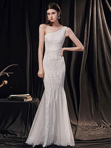 Neue Sexy Maßgeschneiderte Spitzenkleider für Gala Meerjungfrau-Abendkleid Damen Ballkleider Geburtstagsparty-Kleid - Product Image 1